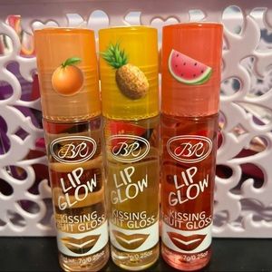 Br Kissing Fruit Roll on Lip Gloss Glow Shine